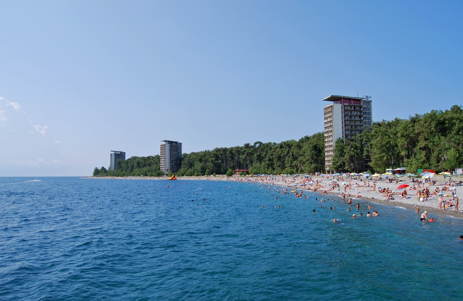 Курорты абхазии с песчаным пляжем